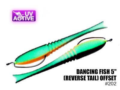 Купить поролон на офсете Profmontazh Dancing Fish 5" (reverse tail) offset
