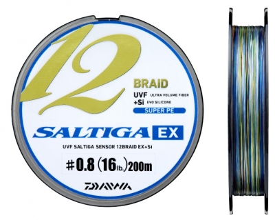 Купить шнур Daiwa Saltiga 12 Braid EX+Si
