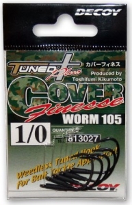 Крючок Decoy Cover Finesse Worm 105