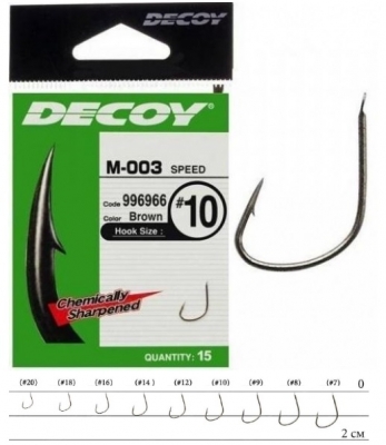 Купить крючок Decoy M-003 Speed