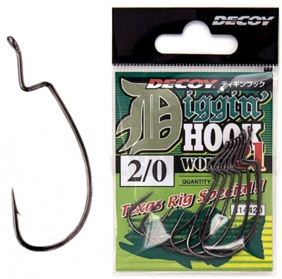 Купить крючки Decoy Digging Hook Worm 21