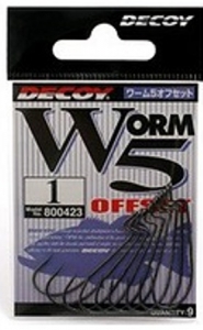 Крючок Decoy Worm 5 Offset