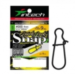 Застежка Intech Quick lock Snap Matt black