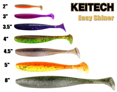 Купить Keitech Easy Shiner (Все размеры и цвета)
