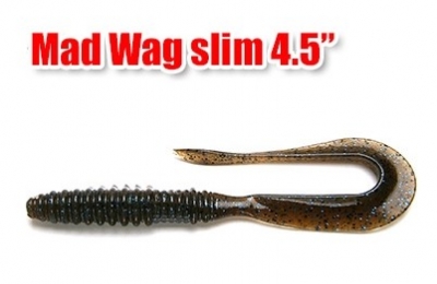 Купить силикон Keitech Mad Wag Slim 4.5"