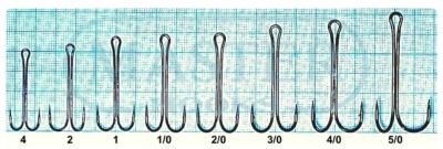 Купить двойники Master Hooks 810-2 BN для оснащения силикона