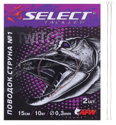 Купить поводок струна Select