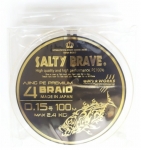 Шнур Squid Mania Salty Brave Ajing PE Premium 4 Braid