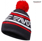 Шапка Favorite black/red with white logo