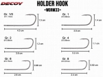 Гачок Decoy Worm33 Holder Hook
