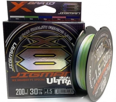 Купить шнур YGK X-Braid Jigman Ultra X8