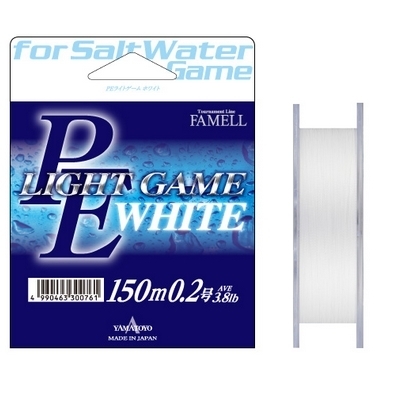 Купить шнур Yamatoyo PE Light Game White