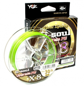 Шнур YGK G-Soul x8 Upgrade